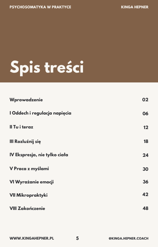 2 psychosomatyka w praktyce spis treści